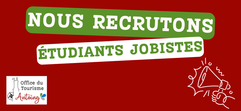 Banner - Jobs étudiant - Office du Tourisme -  saison touristique 2025